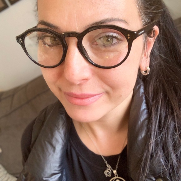 Authentic BURBERRY 50mm checkered Round UNISEX optical glasses - Picture 2 of 9